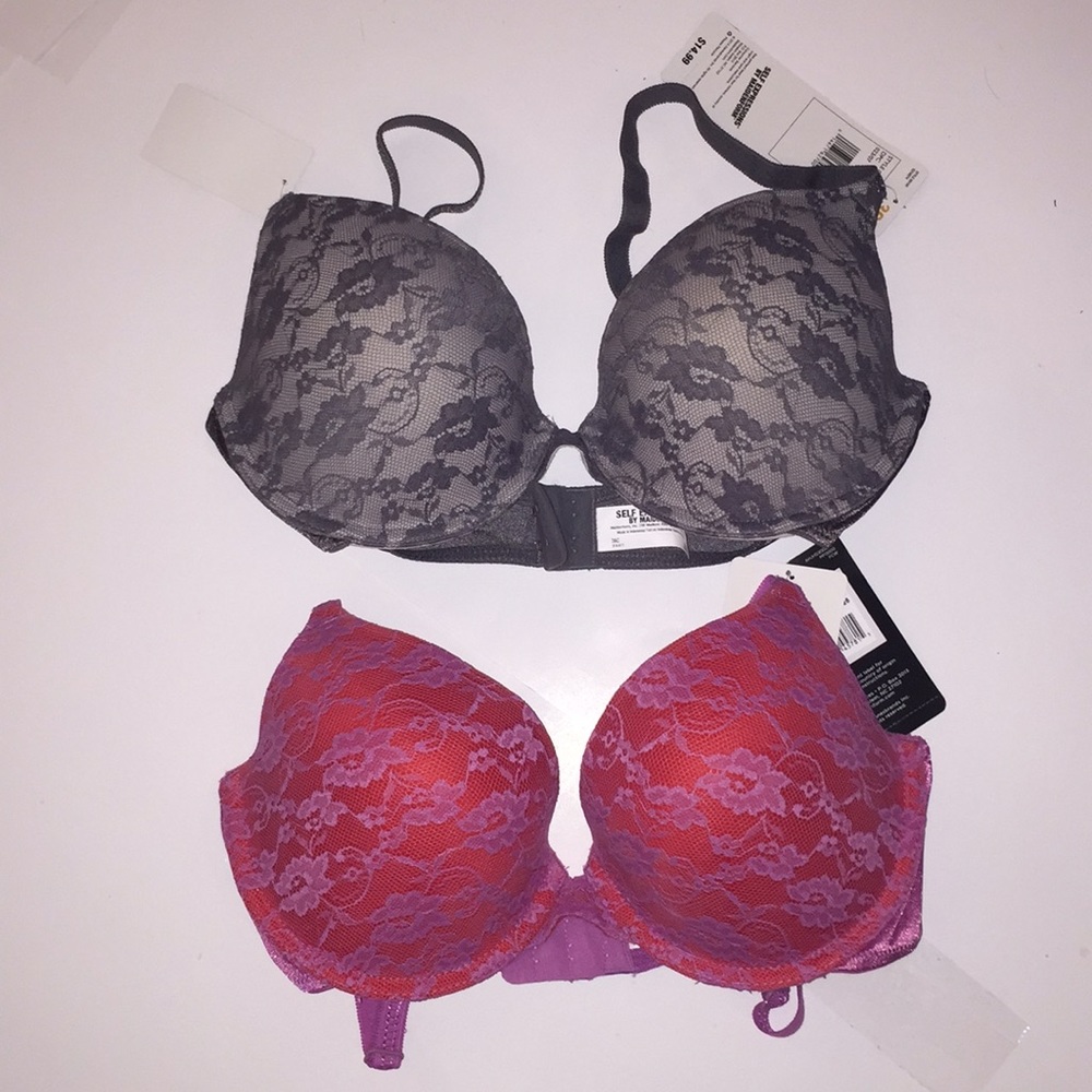 Two Maidenform bras